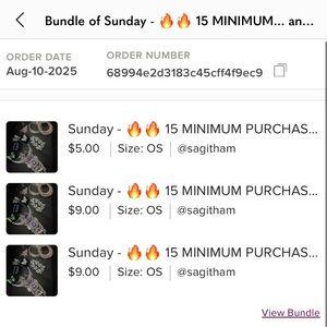 Custom bundle